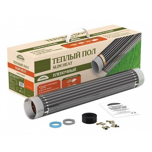 Теплый пол пленочный Национальный комфорт Slim Heat_Комплект ПНК 220 Вт/м2 - 8м2 (2148223) Теплый пол пленочный Национальный комфорт Slim Heat_Комплект ПНК 220 Вт/м2 - 8м2 (2148223)