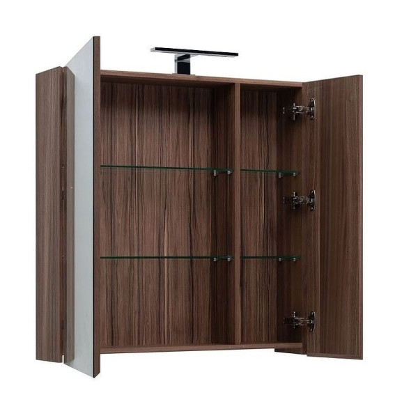 Зеркало-шкаф Aquanet Нью-Йорк 85x87,3 орех (00203954) Зеркало-шкаф Aquanet Нью-Йорк 85x87,3 орех (00203954)