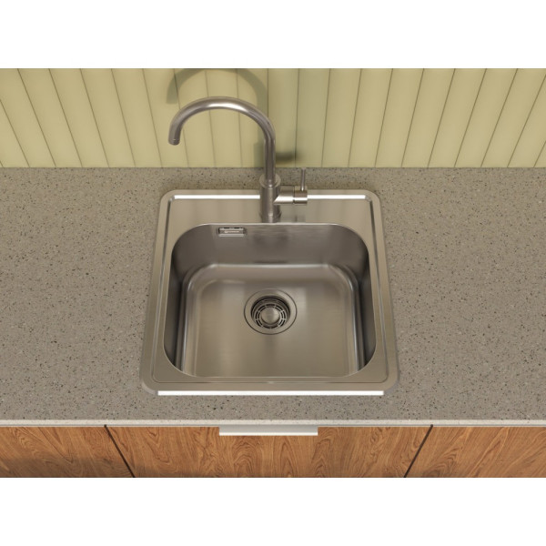 Мойки врезные Omoikiri Notoro 48-SI 48,5x48,5 silver matt (4997437) Мойки врезные Omoikiri Notoro 48-SI 48,5x48,5 silver matt (4997437)