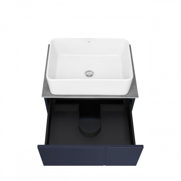 Тумба подвесная Roca Luna 586x450x560 синий (Z.RU93.0.776.6)