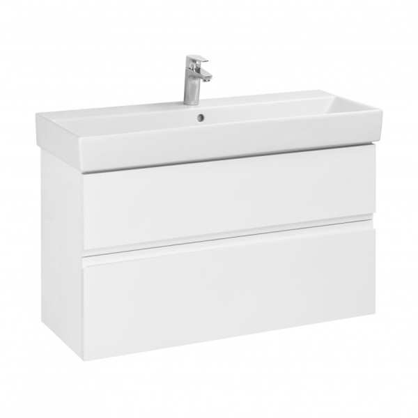 Тумба подвесная Roca Oleta 961x374x548 белый (A857641806)