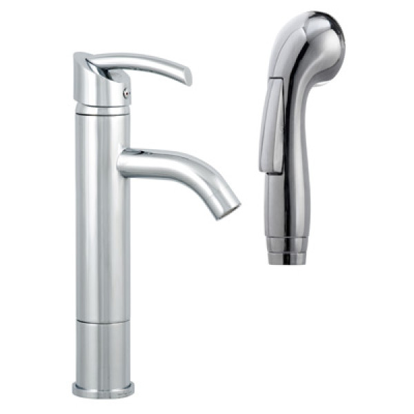 Смеситель для раковины Grana Mimas с гигиеническим душем, хром (10308) Смеситель для раковины Grana Mimas с гигиеническим душем, хром (10308)