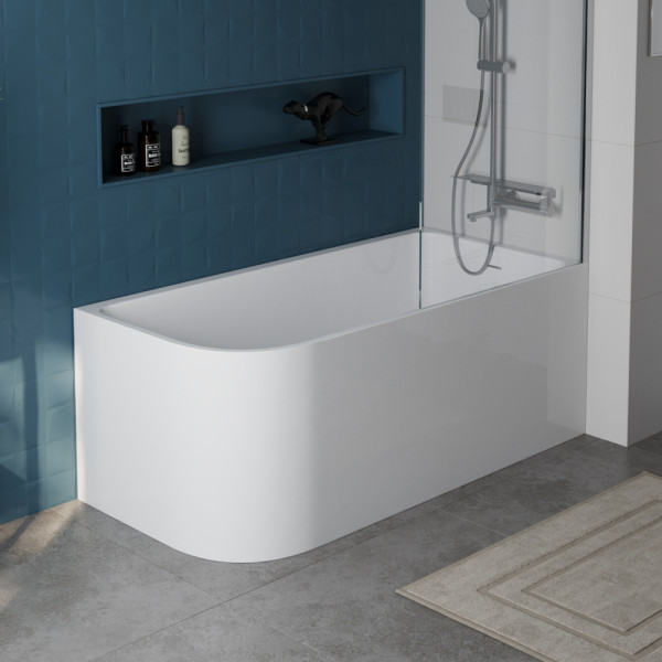 Ванна акриловая BelBagno 170x73 правосторонняя белая (BB712-1700-730-R)