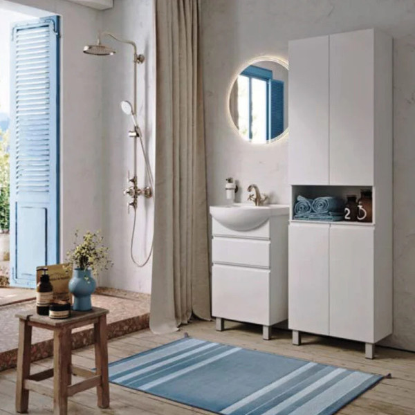 Тумба напольная Aqwella Rodos 650x440x880 белый (ROD01062N)