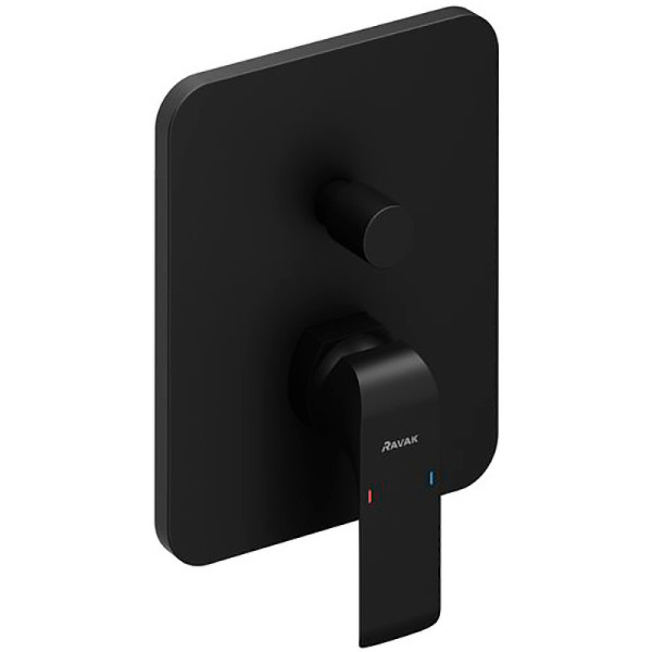 Смеситель для душа Ravak FL 065.20 для R-box внешняя часть черный (X070179)