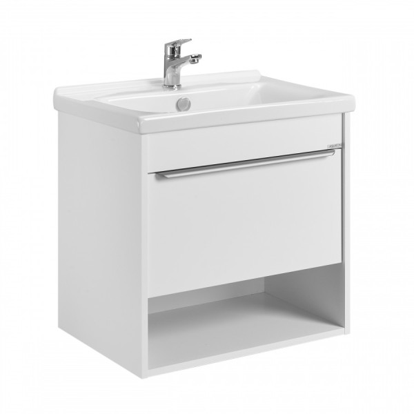 Тумба подвесная Aquaton Хоуп 584x438x563 белый (1.A287.2.01H.P2B.0)