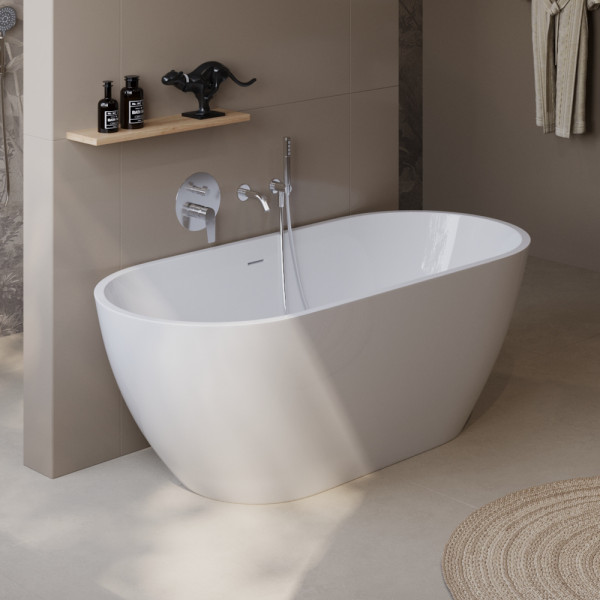 Ванна акриловая BelBagno Uno 140x72 белая (BB701-1400-720-K) Ванна акриловая BelBagno Uno 140x72 белая (BB701-1400-720-K)