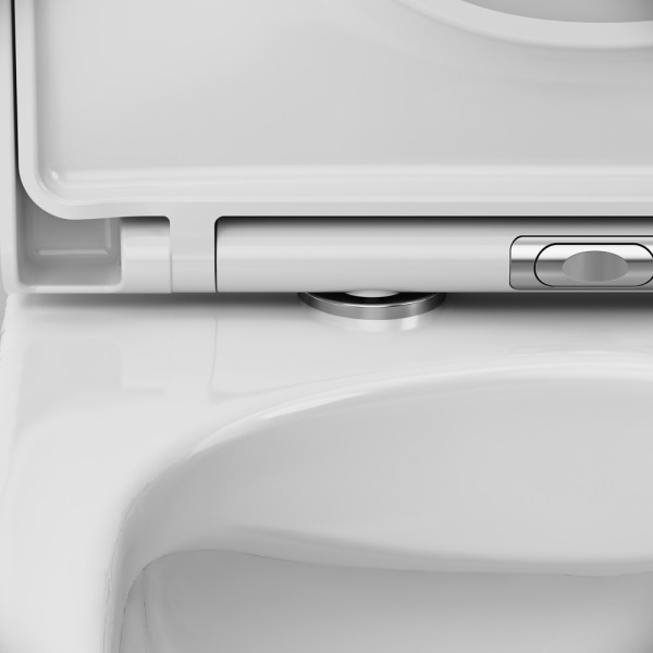 Унитаз-компакт AM.PM X-joy безободковый с сиденьем микролифт (C85A8601SC)