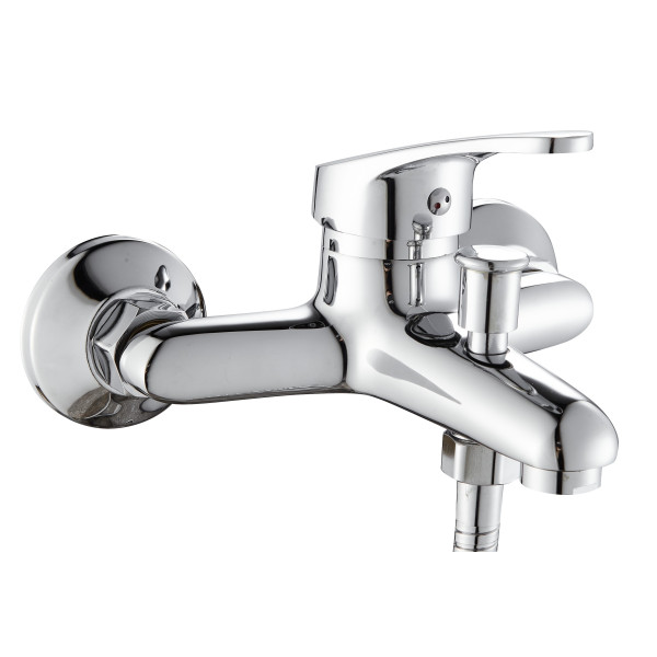 Смеситель для ванны и душа Voda Lucky хром (LY 54)