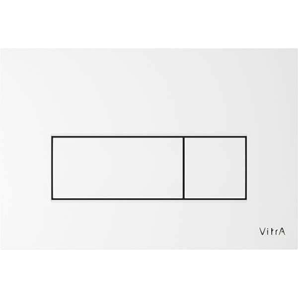 Клавиша смывная Vitra Root Square белая (740-2300)