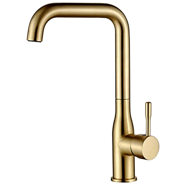Смеситель для кухни Ledeme золотой (L4698Y) Смеситель для кухни Ledeme золотой (L4698Y)