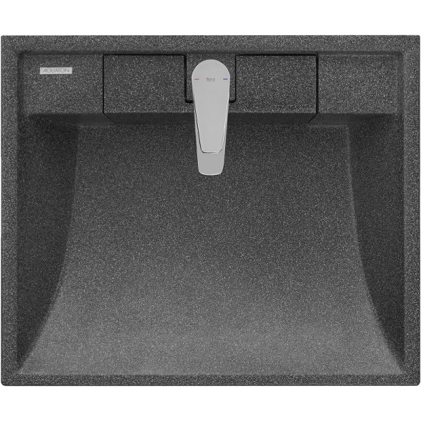Раковина накладаная Aquaton Рейн 60 графит (1A72103KRW210)