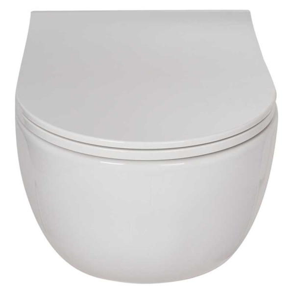 Комплект инсталляция с унитазом Berges: инсталляция NOVUM525, кнопка D3 хром глянец, унитаз EGO XL Rimless, сидение дюропласт Toma Slim SO, ми