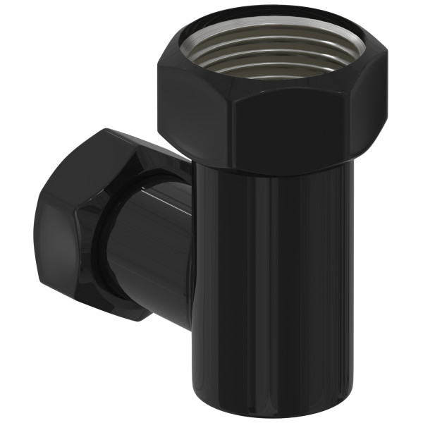 Уголок Стилье 1"x3/4" черный (172001-1034)