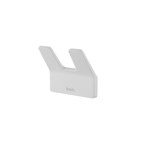 Крючок двойной сплав металлов Slide белый матовый Iddis (SLIWT20i41)