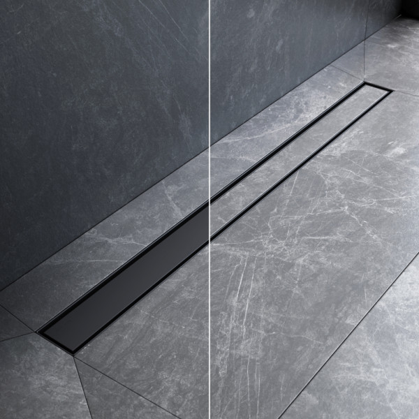 Душевой лоток AM.PM MasterFlow линейный универс затвор Tile 90 см черн мат (W01SC-U11-090-04BM) Душевой лоток AM.PM MasterFlow линейный универс затвор Tile 90 см черн мат (W01SC-U11-090-04BM)