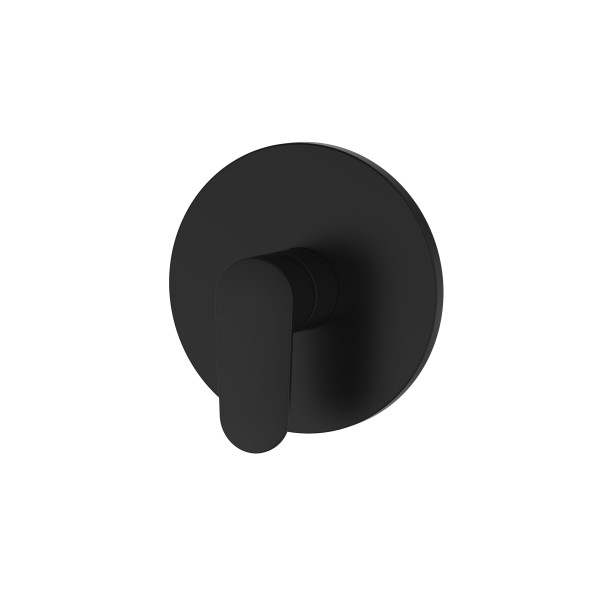 Смеситель для душа Aquatek Ника встраиваемый черный матовый (AQ1866MB)