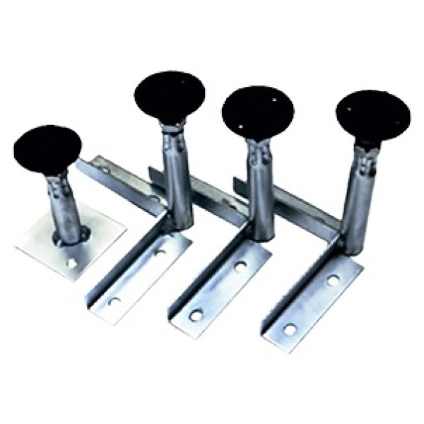 Ножки для душевого поддона Cezares черный матовый (TRAY-S-4.3-ML)