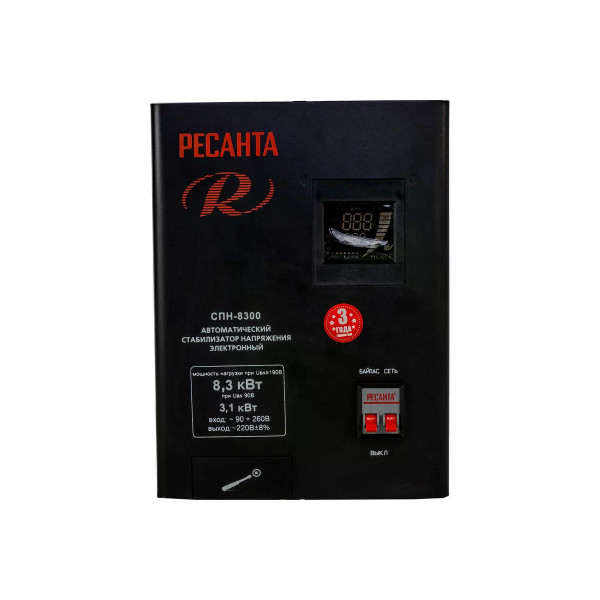 Стабилизатор напряжения Ресанта СПН-8300 (63/6/27)