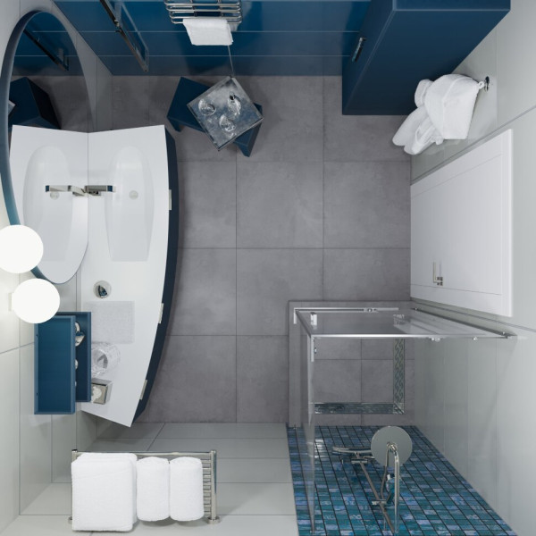 Душевой уголок Triton Терра 90x90 стекло прозрачное, профиль хром (DK281)