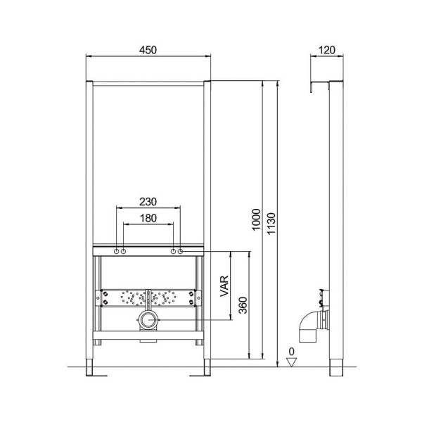 Инсталляция для биде Aquanika Basic (10.614.450.00 new) Инсталляция для биде Aquanika Basic (10.614.450.00 new)