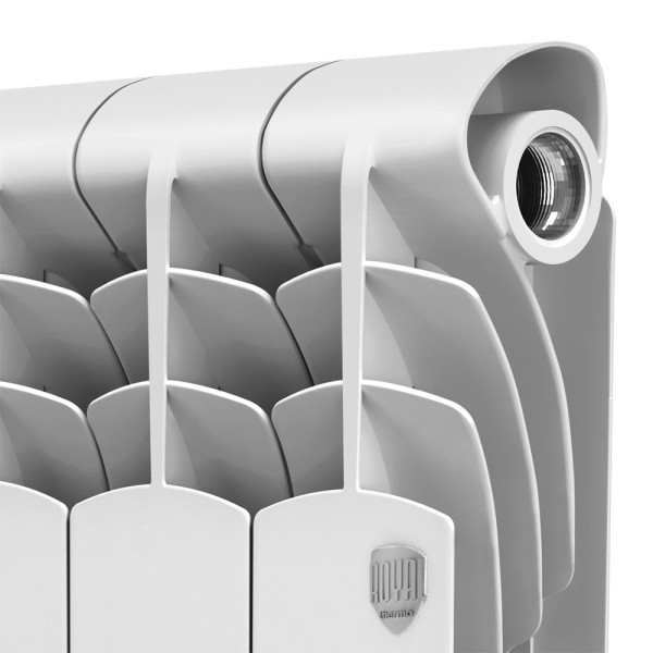Радиатор биметаллический Royal Thermo Revolution B 500 Белый (6 секций) (RTRB350006) Радиатор биметаллический Royal Thermo Revolution B 500 Белый (6 секций) (RTRB350006)