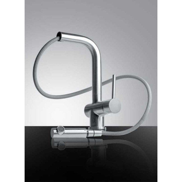 Смеситель для кухни Omoikiri Koriyama-S цвет нержавеющая сталь (4991006) Смеситель для кухни Omoikiri Koriyama-S цвет нержавеющая сталь (4991006)