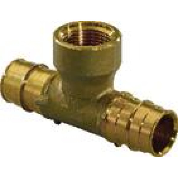 Тройник Uponor PE-Xa Q&E 16*1/2"В*16 (DR-латунь) (UP 1047885)