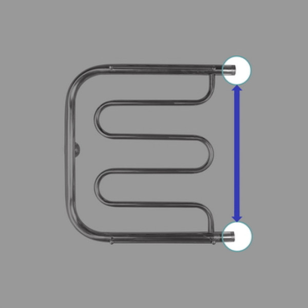 Полотенцесушитель водяной Energy Vega 600x600