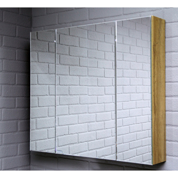 Шкаф зеркальный Bruno 80 универсальный Домино (DBr2905HZ)