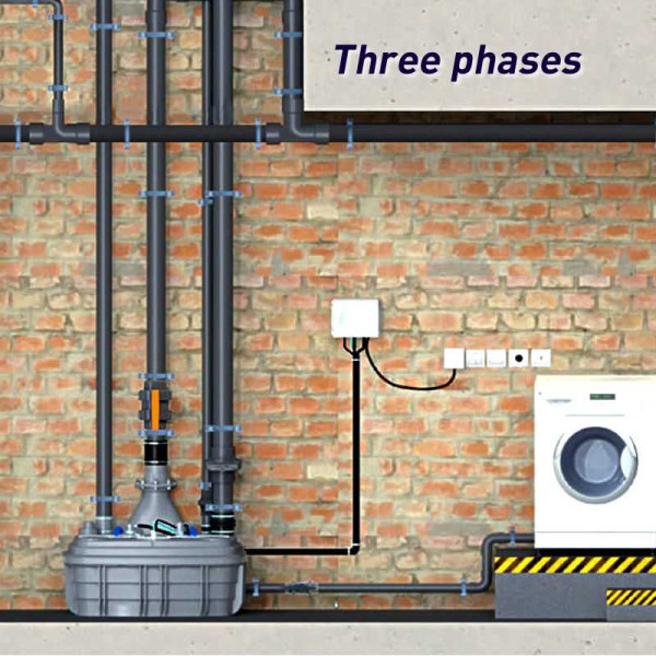 Канализационная насосная установка SFA SANICUBIC 2 XL 3 phases