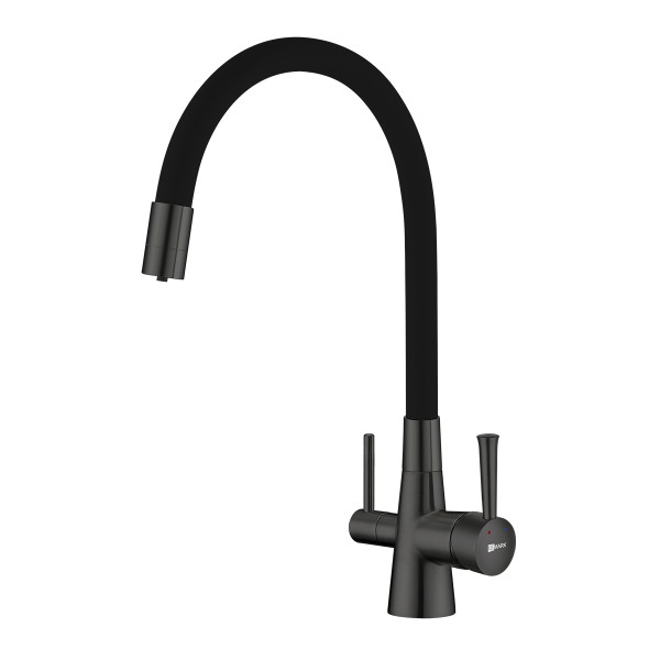 Смеситель для кухни lemark Comfort графит с подключением к фильтру (LM3075GM) Смеситель для кухни lemark Comfort графит с подключением к фильтру (LM3075GM)