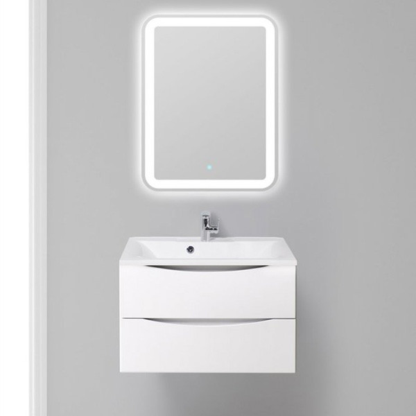 Тумба подвесная BelBagno Marino 75 см Bianco Lucido (Marino-750-2C-SO-BL-P)