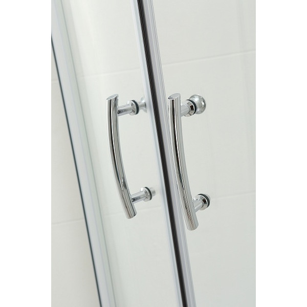 Душевой уголок BandHours Anis 810 R 80х100 поддон в комплекте, стекло прозрачное, профиль хром Душевой уголок BandHours Anis 810 R 80х100 поддон в комплекте, стекло прозрачное, профиль хром