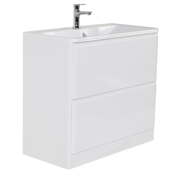 Тумба напольная BelBagno Albano 70 Bianco Lucido (Albano-700-2C-PIA-BL)