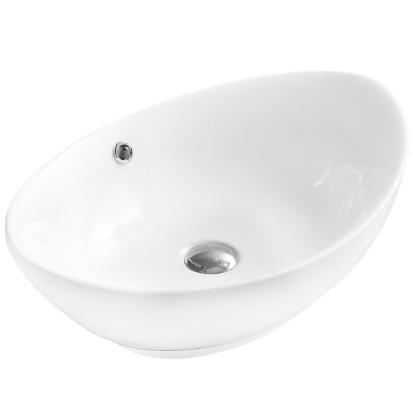 Раковина накладная BelBagno белая (BB1087)