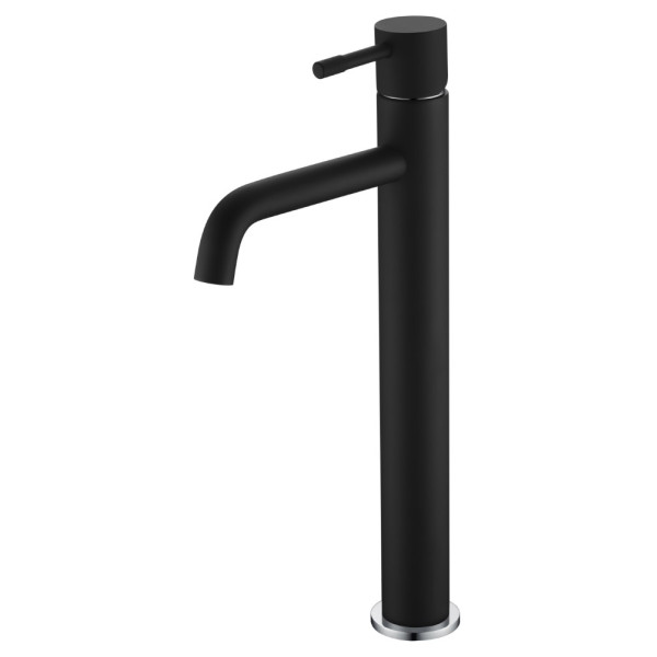 Смеситель для раковины Boheme Uno черный (462-BCR) Смеситель для раковины Boheme Uno черный (462-BCR)