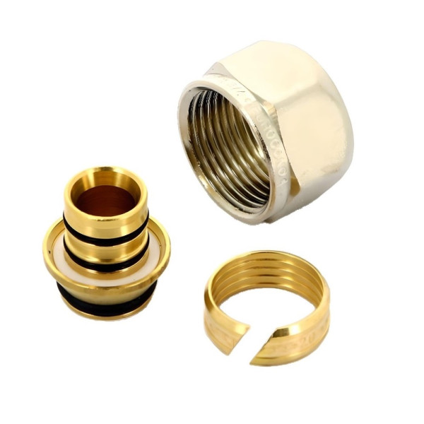 Переход коллекторный 16*3/4"(18) евроконус Vieir (никель) (VR110-16) Переход коллекторный 16*3/4"(18) евроконус Vieir (никель) (VR110-16)