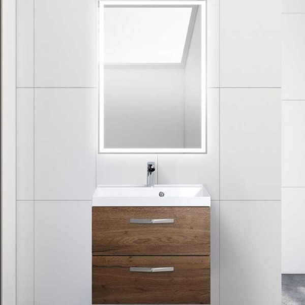 Тумба подвесная BelBagno Aurora 60 Rovere Tabacco (AURORA-600-2C-SO-RT) Тумба подвесная BelBagno Aurora 60 Rovere Tabacco (AURORA-600-2C-SO-RT)