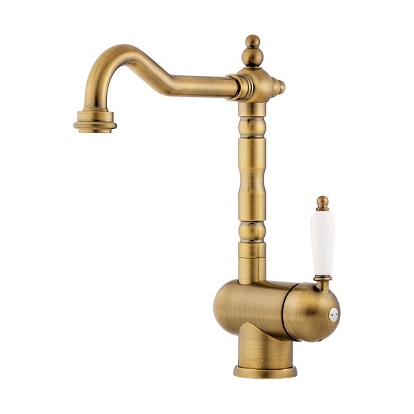 Смеситель для кухни Omoikiri Kyoto-AB античная латунь (4994287)