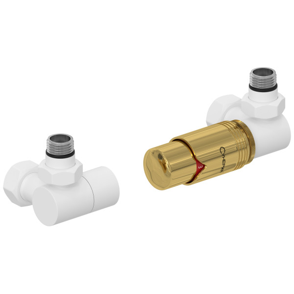 Терморегулятор автоматический Сунержа 1/2"х3/4" НР/НГ 3D правый, набор, матовый белый - золото (30-1422-6207) Терморегулятор автоматический Сунержа 1/2"х3/4" НР/НГ 3D правый, набор, матовый белый - золото (30-1422-6207)