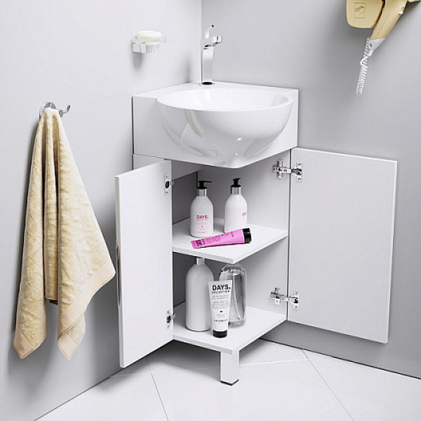 Раковина мебельная Aqwella Дельта 460x180x460 белая (4640021061435)