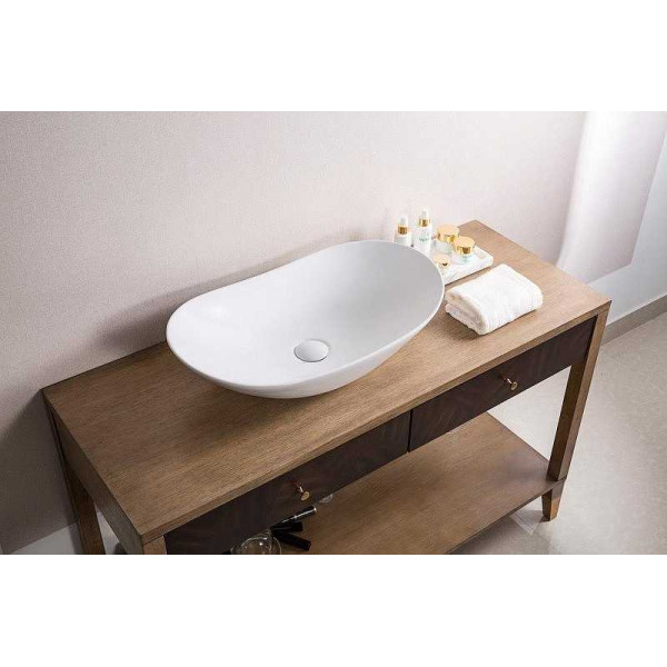 Раковина накладная BelBagno белая (BB1404) Раковина накладная BelBagno белая (BB1404)