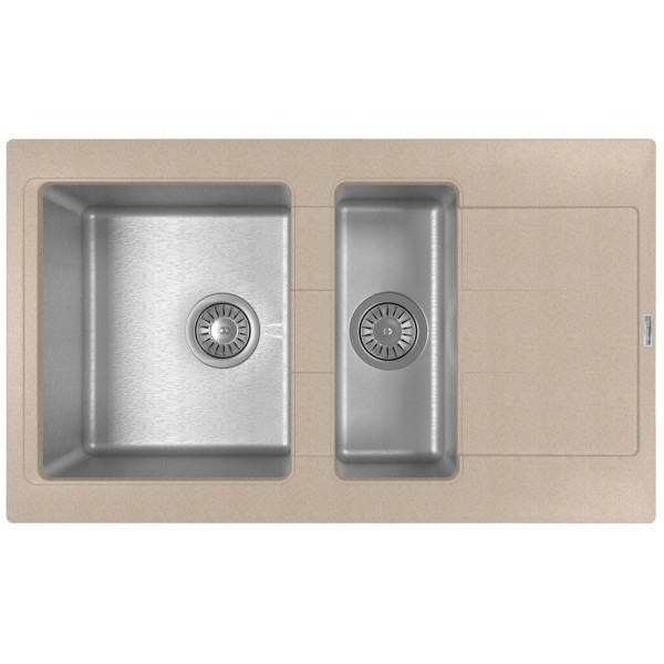 Мойка для кухни Florentina Комби 860 86х51 Fg, Песок (21.410.D0860.107) Мойка для кухни Florentina Комби 860 86х51 Fg, Песок (21.410.D0860.107)