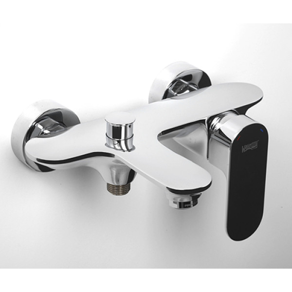 Смеситель для ванны и душа WasserKRAFT Dinkel с коротким изливом (5801)