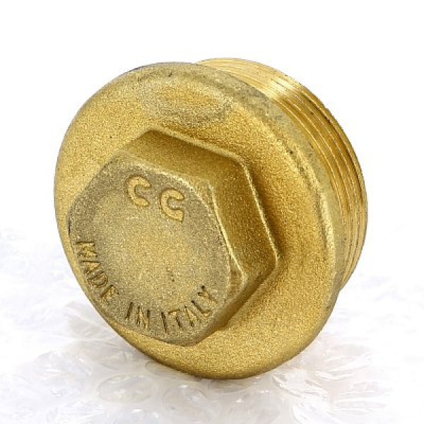 Заглушка 1 1/2"Н Uni-Fitt (латунь) 608G6000