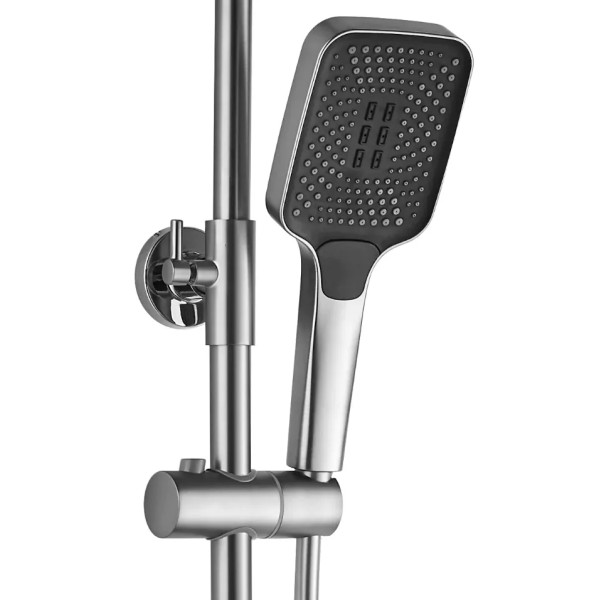 Душевая система термостатическая на четыре режима Rea Rob Nicel (REA-P6624)