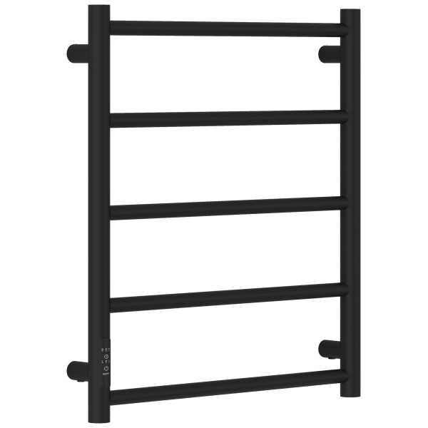 Полотенцесушитель электрический Сунержа Стилье Формат 27 600x500 матовый провод слева/справа чёрный (31529-6050)