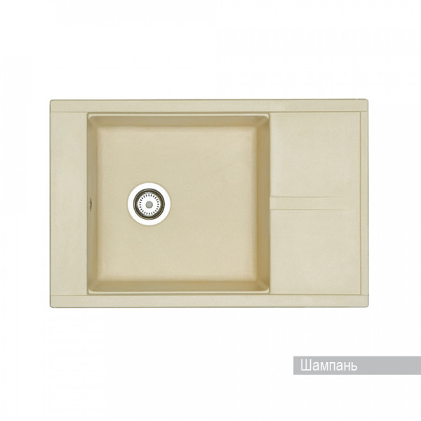 Мойка для кухни врезная Aquaton Делия 78 516x787x218 шампань (1.A715.1.32D.E29.0) Мойка для кухни врезная Aquaton Делия 78 516x787x218 шампань (1.A715.1.32D.E29.0)