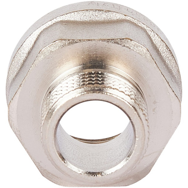 Переход 3/8"Н*1/2"В Stout (никель, под ключ) SFT-0073-001238